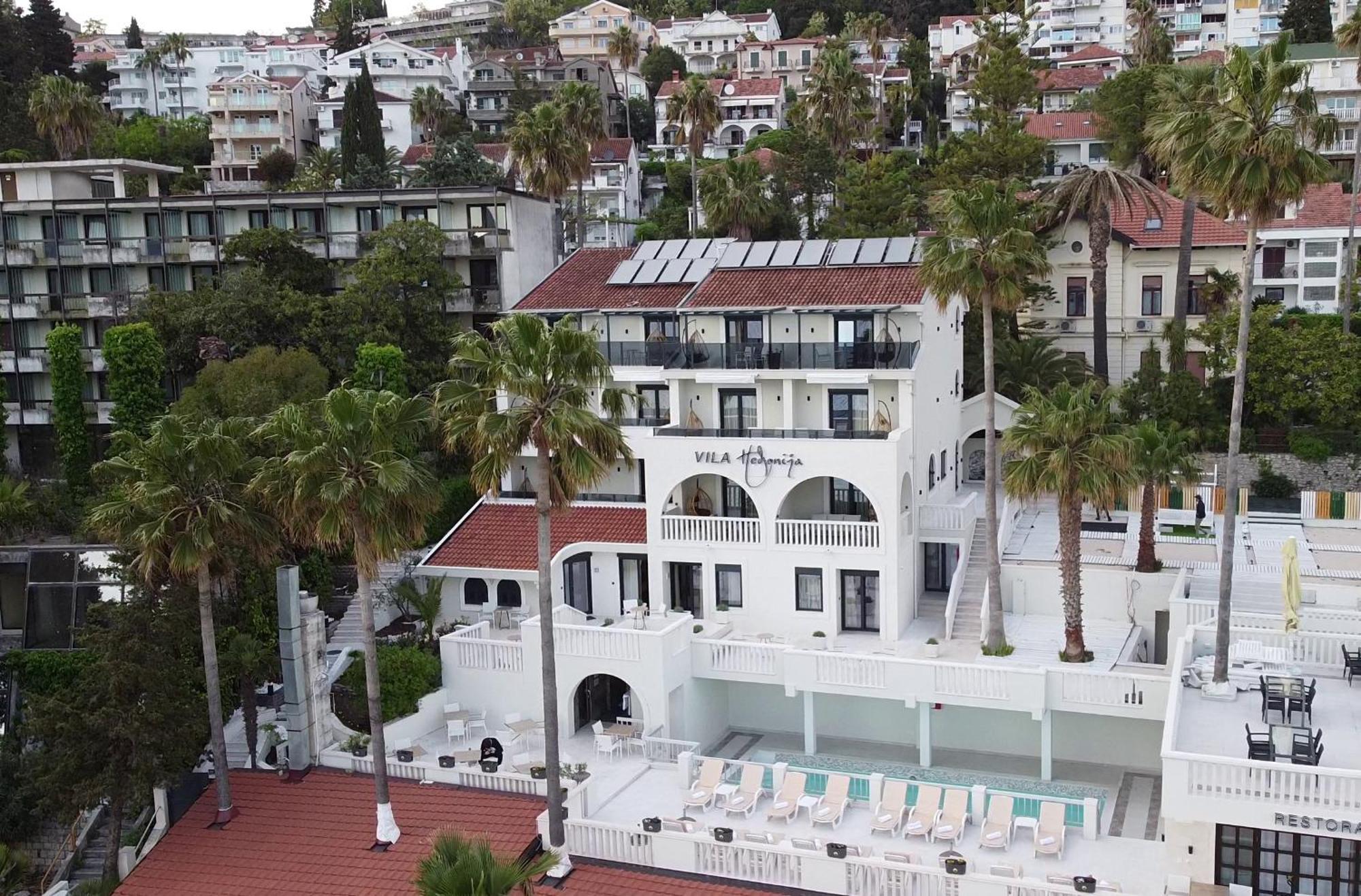 Hotel Vila Hedonija Herceg Novi Zewnętrze zdjęcie